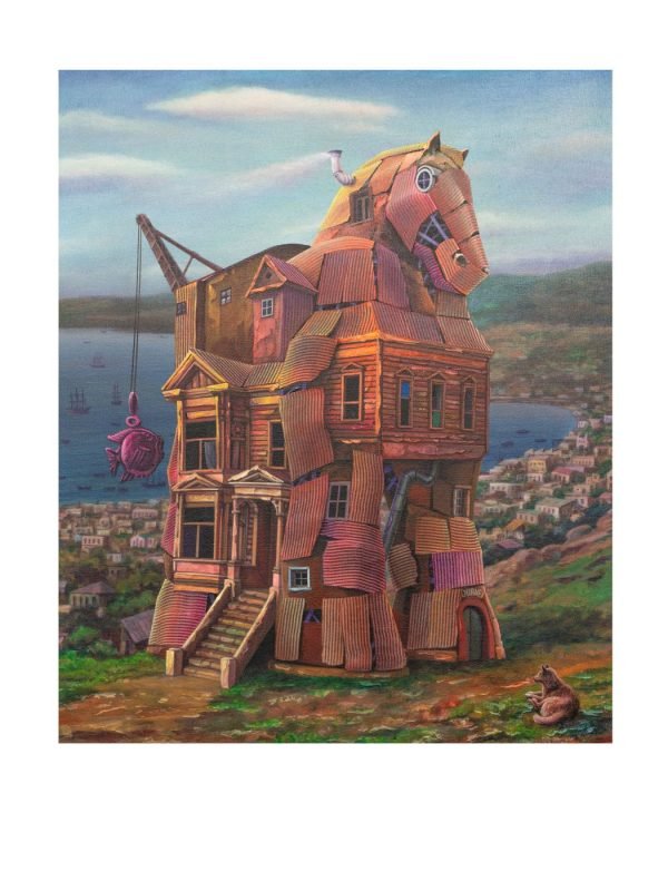 “Homenaje a Botero” – Lobsang Durney – 50 x 40 cm – Disponible primera edición de 10 ejemplares.